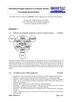INTERNATIONAL DIPLOMA IN COMPUTER STUDIES