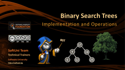 Binary Search Trees