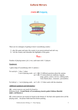 Game - Cultural Mirrors