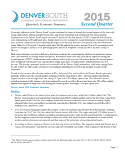 October 23, 1997 - Denver South Economic Development Partnership