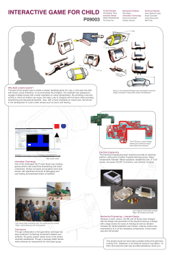 INTERACTIVE GAME FOR CHILD