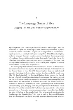The Language Games of Śiva