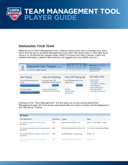 team management tool player guide