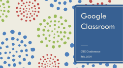 Google Classroom - Smoky Hill Education Service Center