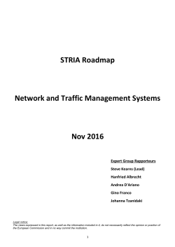 STRIA Roadmap - European Commission