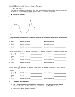 1205-Sec 3.1 (Abs Extrema)