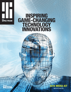 INSPIRING GAME-CHANGING TECHNOLOGY INNOVATIONS
