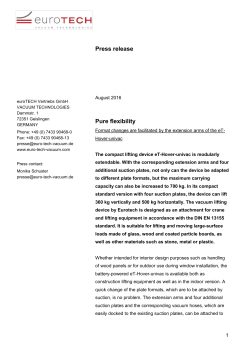 Press Release - euroTECH Vertriebs GmbH