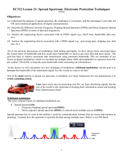 Spread Spectrum