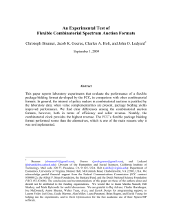 Simultaneous Multiple Round and Combinatorial Auctions