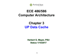 Definitions For Caches