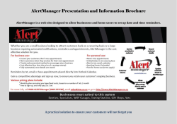 Alertmanager Presentation.