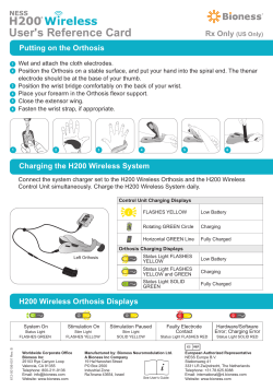 User`s Reference Card