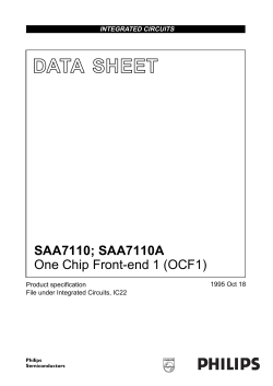 One Chip Front-end 1 (OCF1)