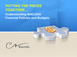 Budget Powerpoint