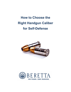 How to Choose the Right Handgun Caliber for Self