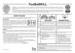 FooBaSKILL is a new discipline that has been