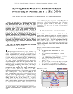 Improving Security Over IPv6 Authentication Header Protocol using IP