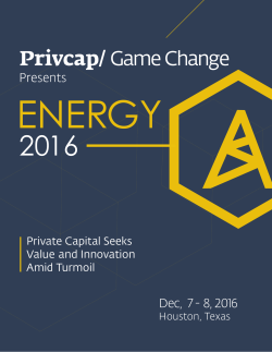 Energy 2016 Brochure - Amazon Simple Storage Service (S3)