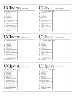 Mailing Label Sheet