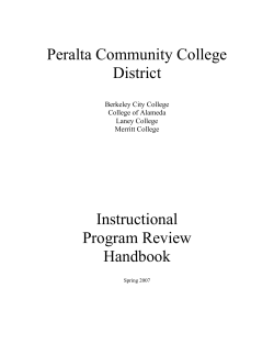 Program Review Sample