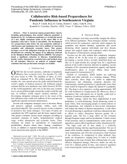 Collaborative Risk-Based Preparedness for Pandemic Influenza in