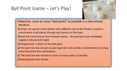 Ball Point Game * Let*s Play!