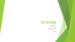 Strategy