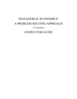 Business in One Lesson