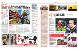 Toy appeal Response praised as games, books, even bikes