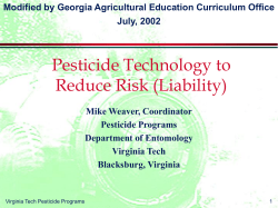 AT0554 - Lecture 14 - 04/25/97