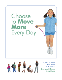 Choose to Move More Every Day