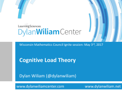 Cognitive load theory