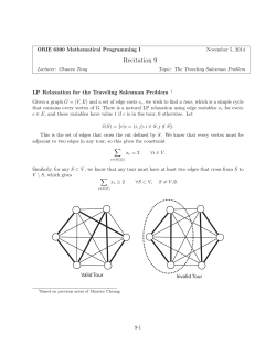 The traveling salesman problem.