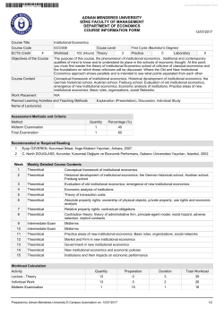 adnan menderes university s&ouml;ke faculty of management