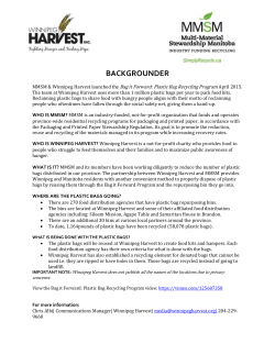 MMSM Bag It Forward Backgrounder &ndash; Word