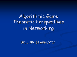 Algorithmic Game Theoretic Perspectives of Network Routing and
