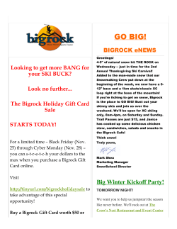 Holiday Gift Card Sale, Big Winter Kickoff Party, Last Chance