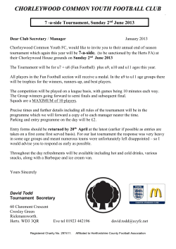 Chorleywood Common Youth Football Club