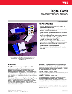 Digital Cards - Honeywell Integrated Security