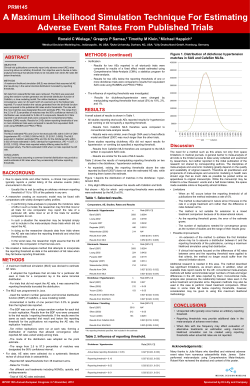 A Maximum Likelihood Simulation Technique For Estimating