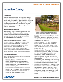 Incentive Zoning - Gwinnett County