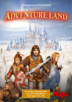 Adventure Land instructions