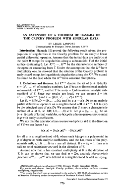 AN EXTENSION OF A THEOREM OF HAMADA ON