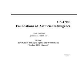 Agents - Cornell Computer Science