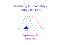 Social Science Reasoning Using Statistics
