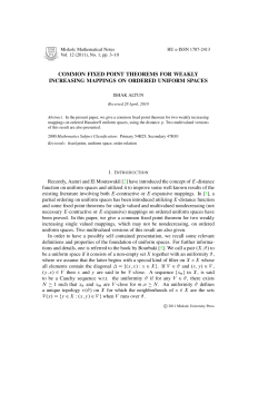 common fixed point theorems for weakly increasing mappings on