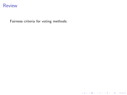 Math 180 - Voting Theory