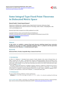 Some Integral Type Fixed Point Theorems in Dislocated Metric Space