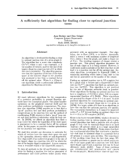 A sufficientlyfast algorithm for finding close to optimal